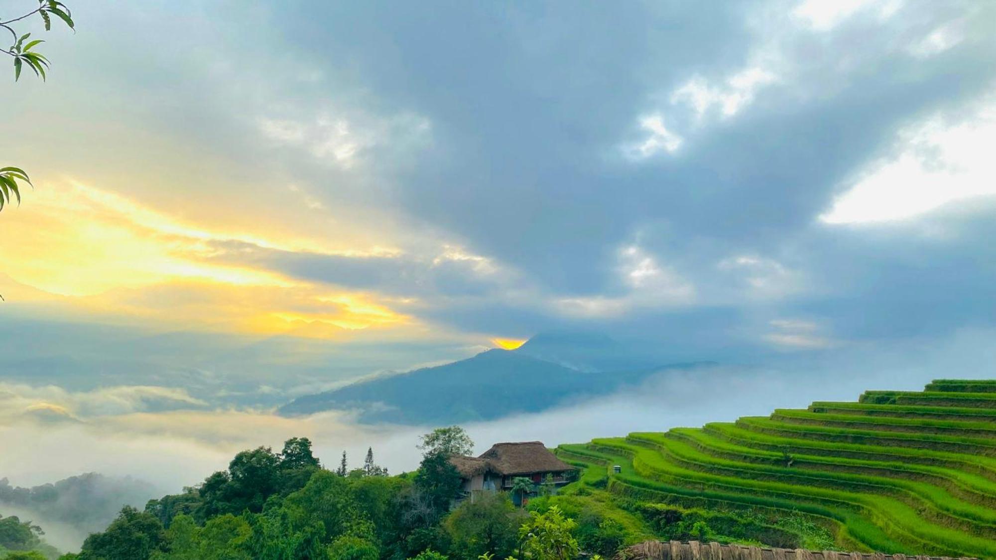 Bungalow Hoang Su Phi Екстер'єр фото